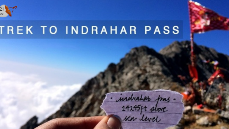 Indrahar Pass Trek